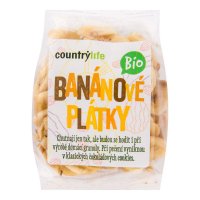 Banánové chipsy v mede 100g Country Life